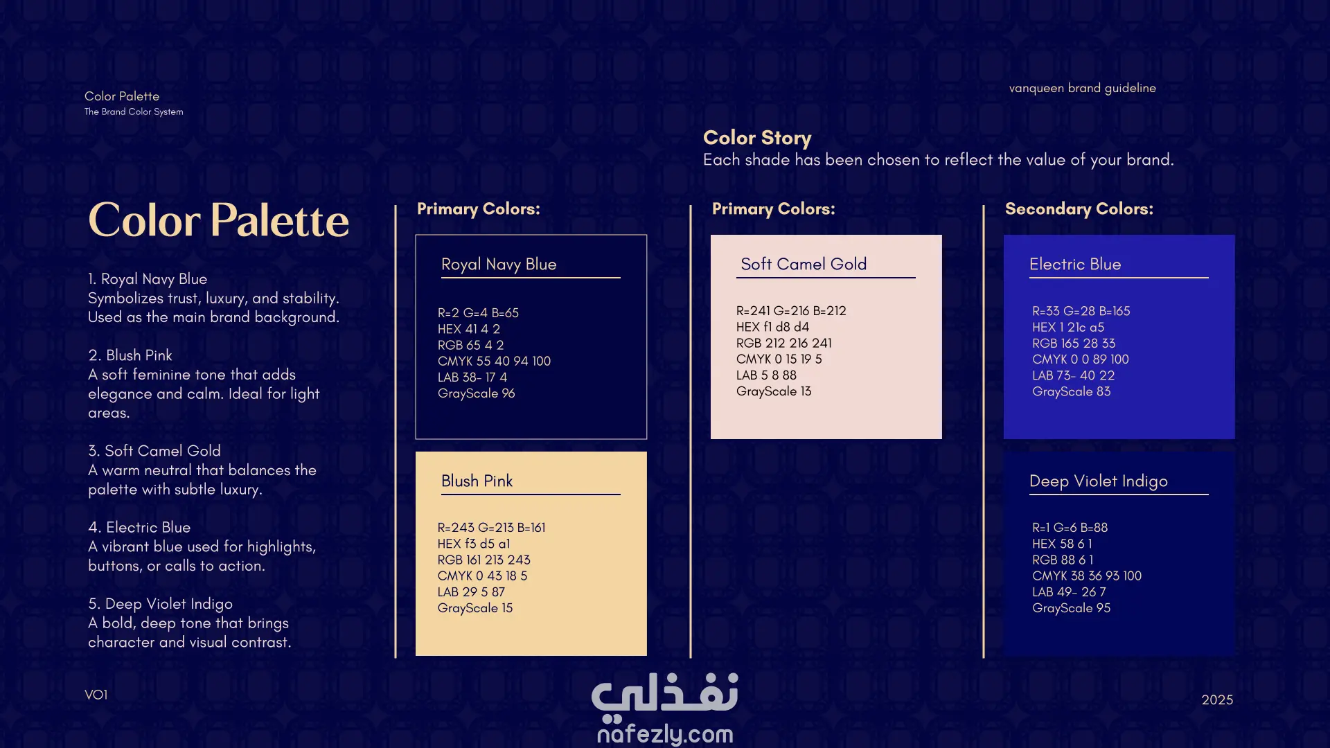 هوية بصرية لمتجر مجوهرات إلكتروني