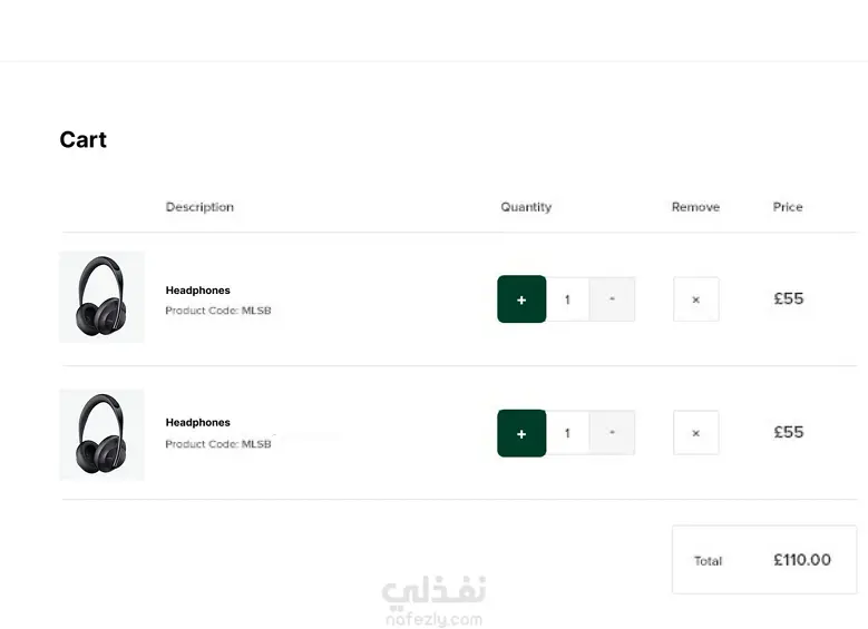 Electronic Store Website