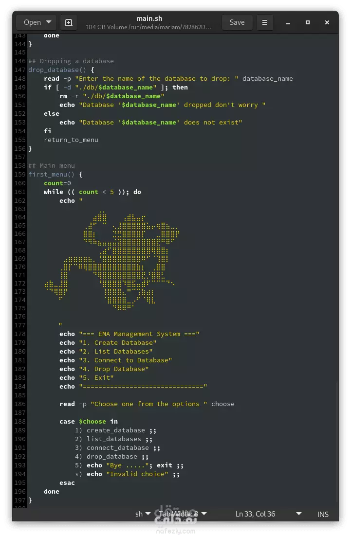 Creating A Searchable Database Using Bash Database management system using bash scripting | نفذلي