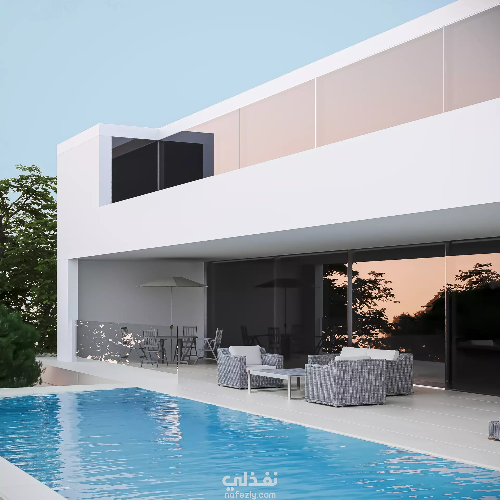 تصميم واجهات خارجية مودرن وكلاسيك