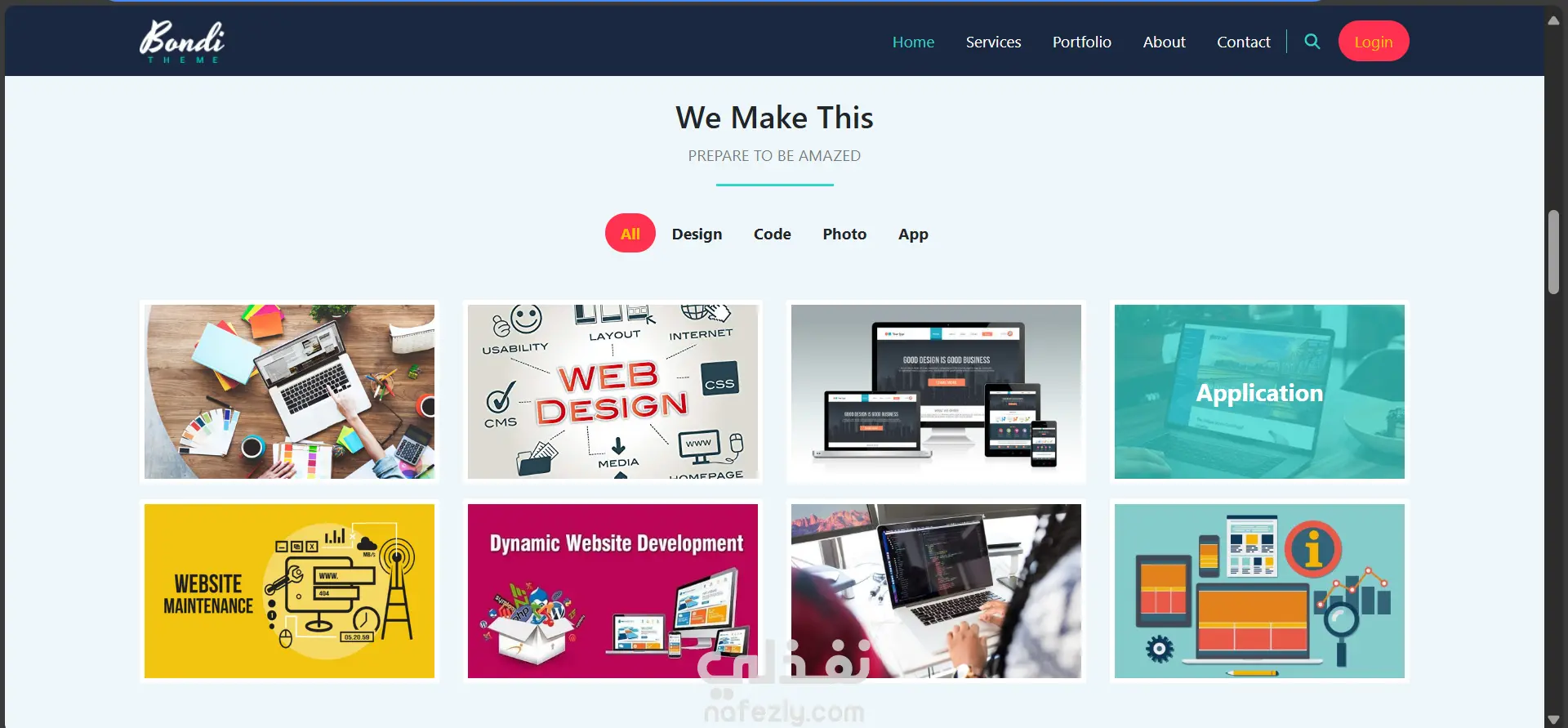 bootstrap website
