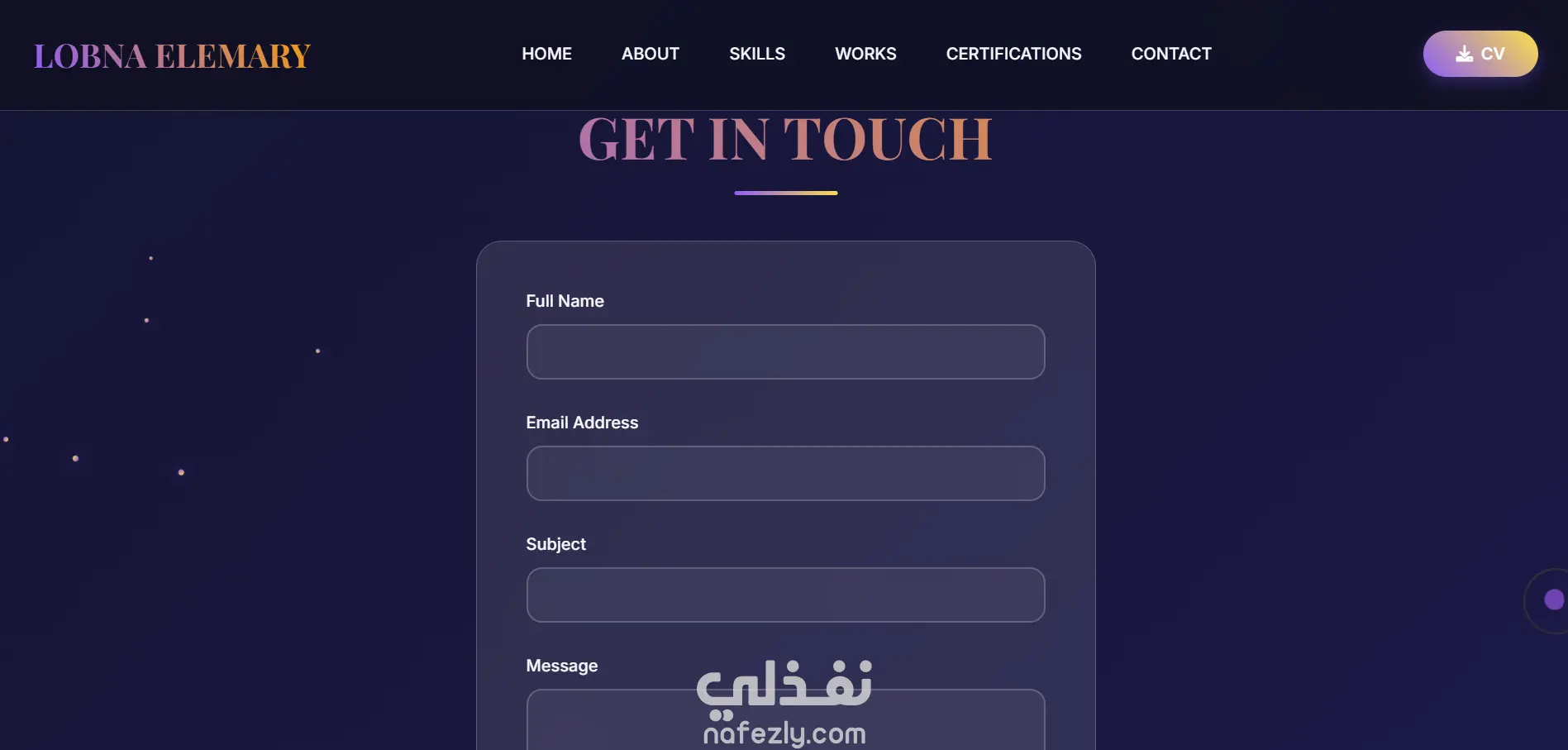 بورتفوليو احترافي