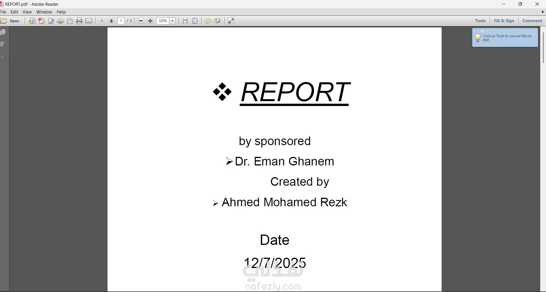 تحويل ملف pdf الي word