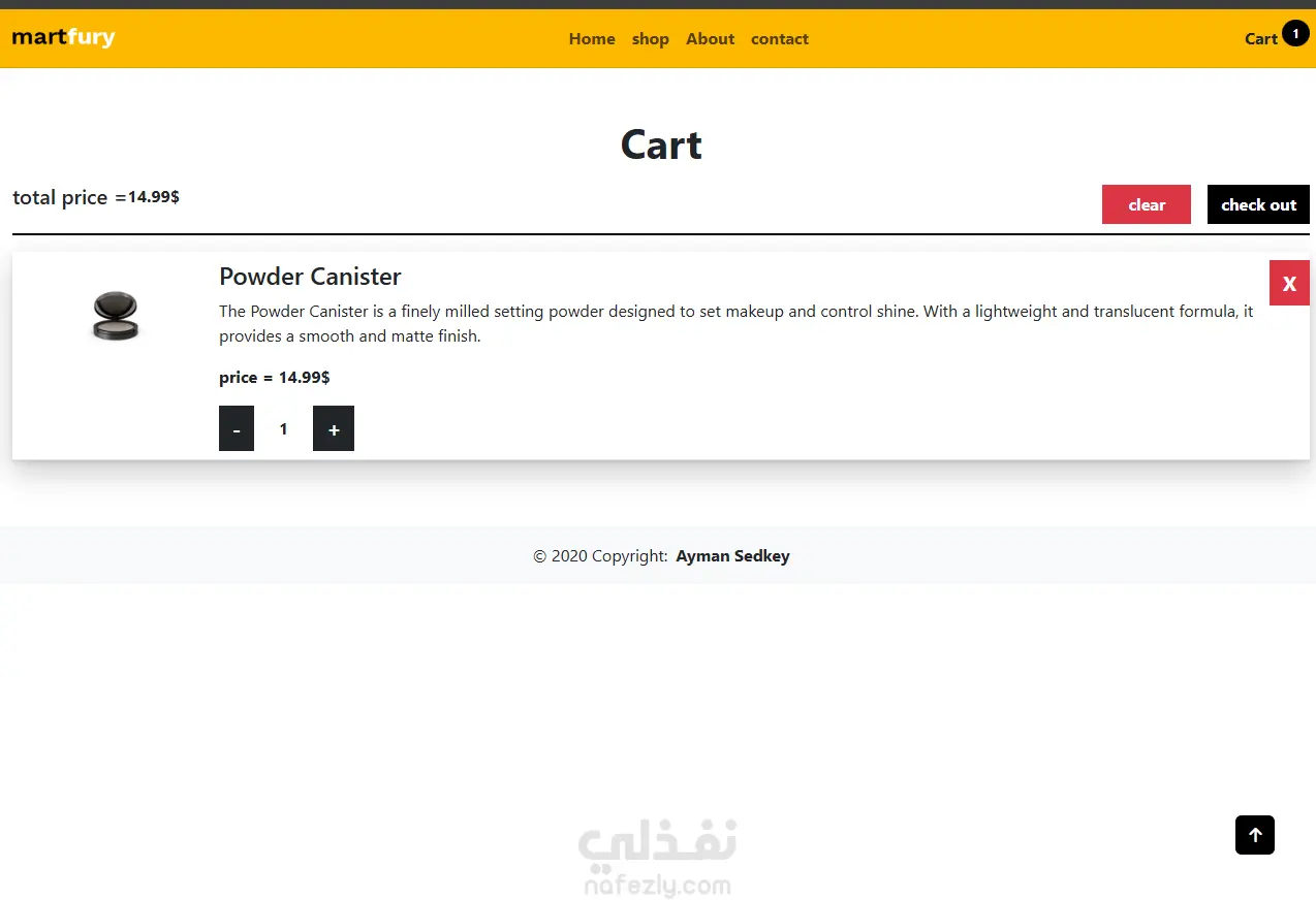 تصميم موقع تجارة إلكترونية احترافي لعرض وبيع المنتجات | E-commerce Website