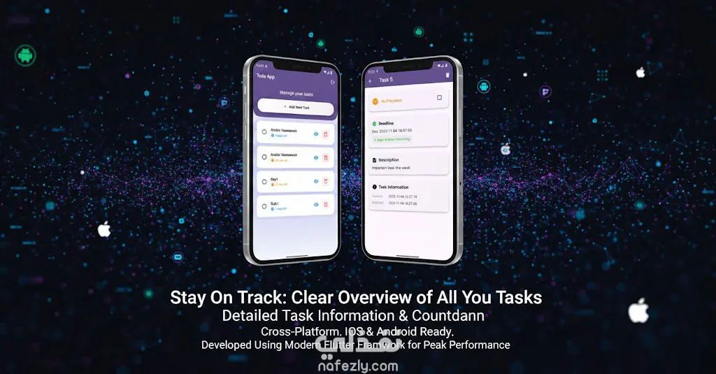 تطبيق إدارة مهام (ToDo App)