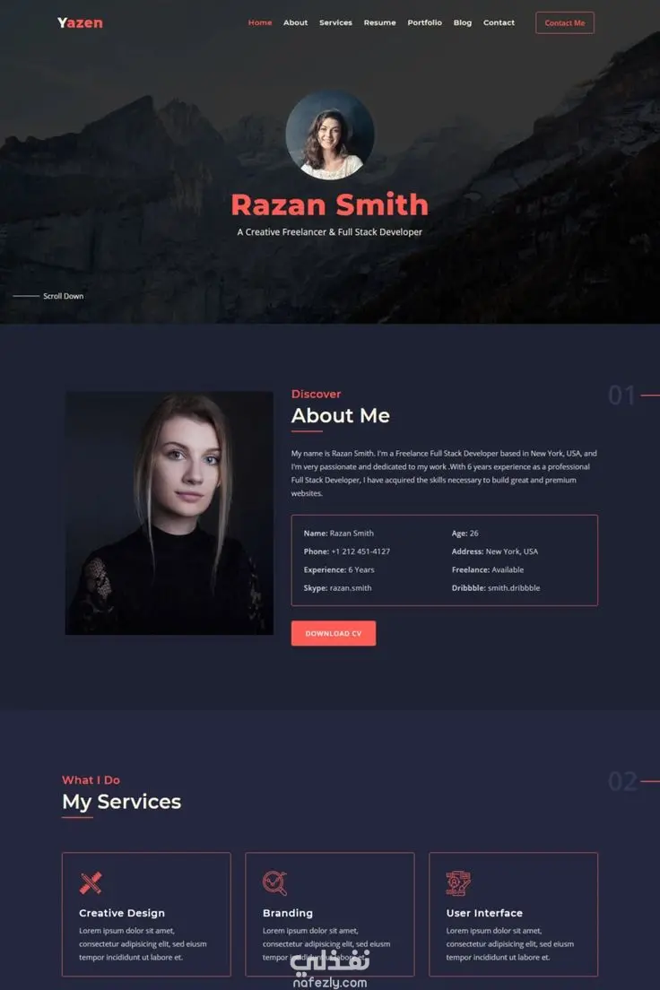 portfolio designing
