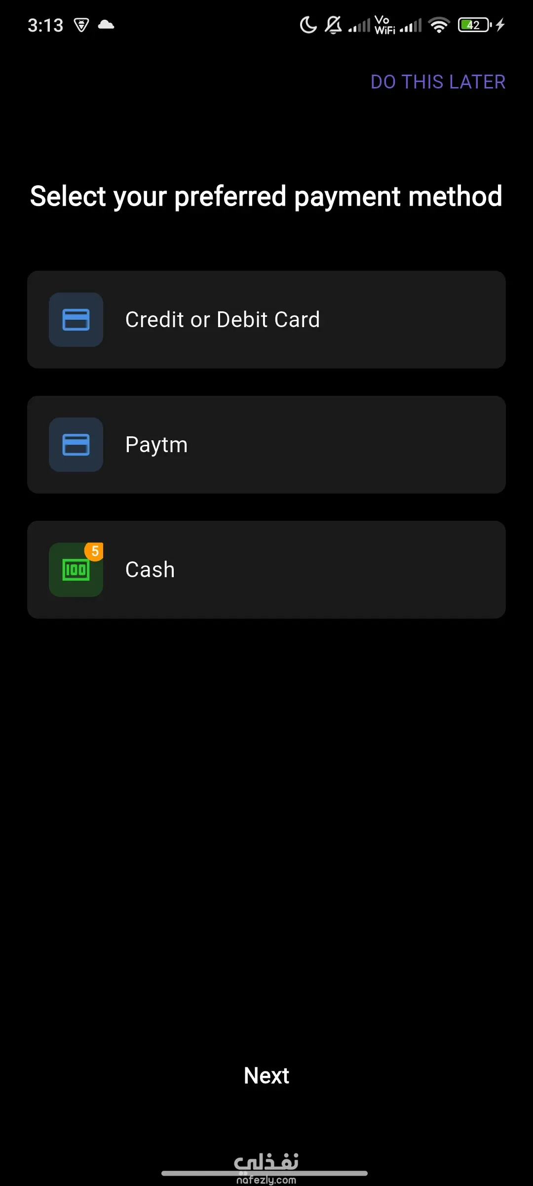 تطبيق Otlobny – نظام توصيل أشخاص متكامل