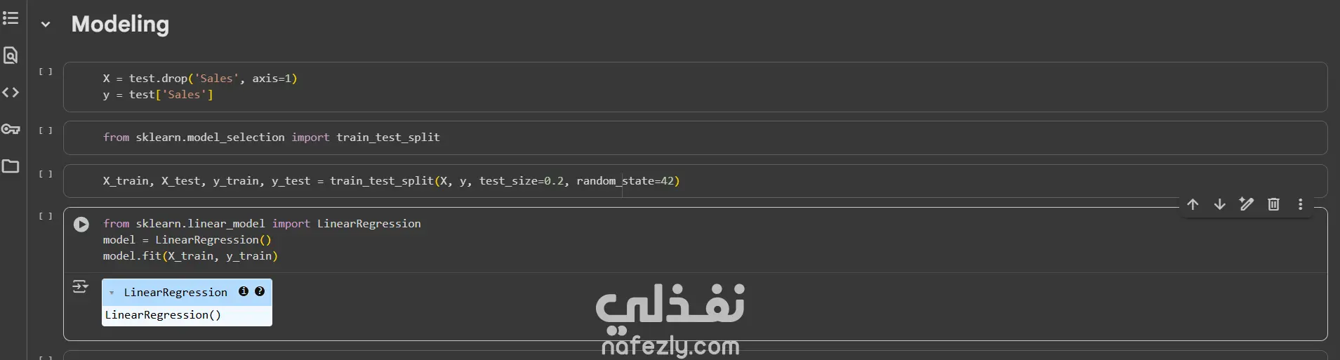 انشاء نماذج machine learning(ml) وتخليل وتنظيف البيانات
