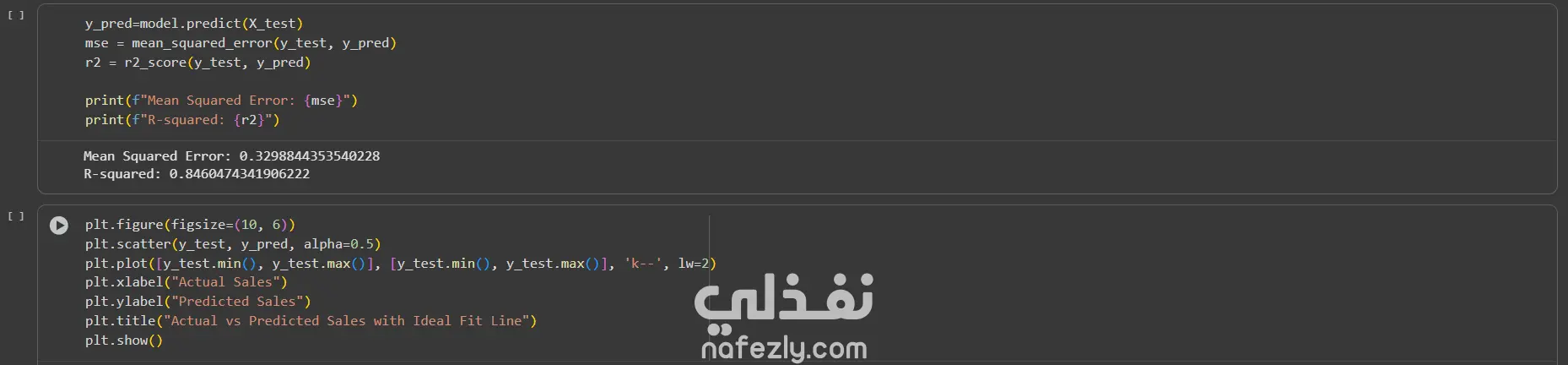 انشاء نماذج machine learning(ml) وتخليل وتنظيف البيانات