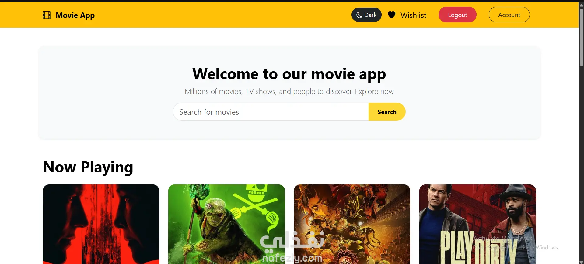 Movie Reservation System