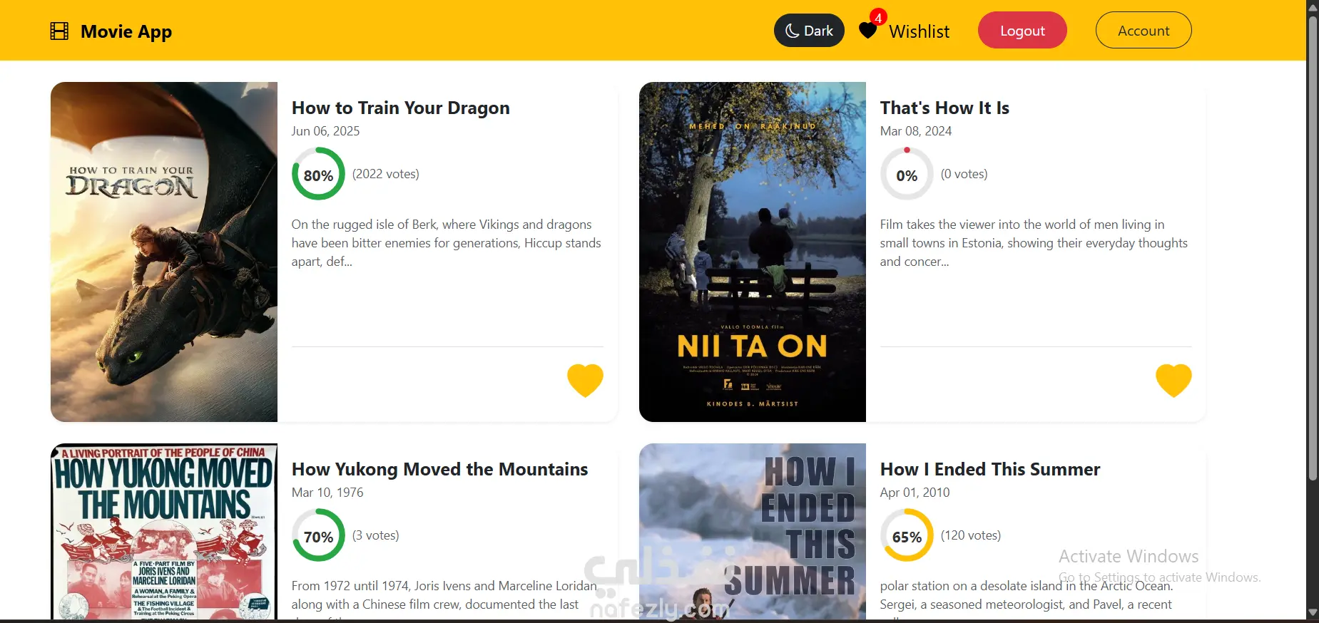 Movie Reservation System