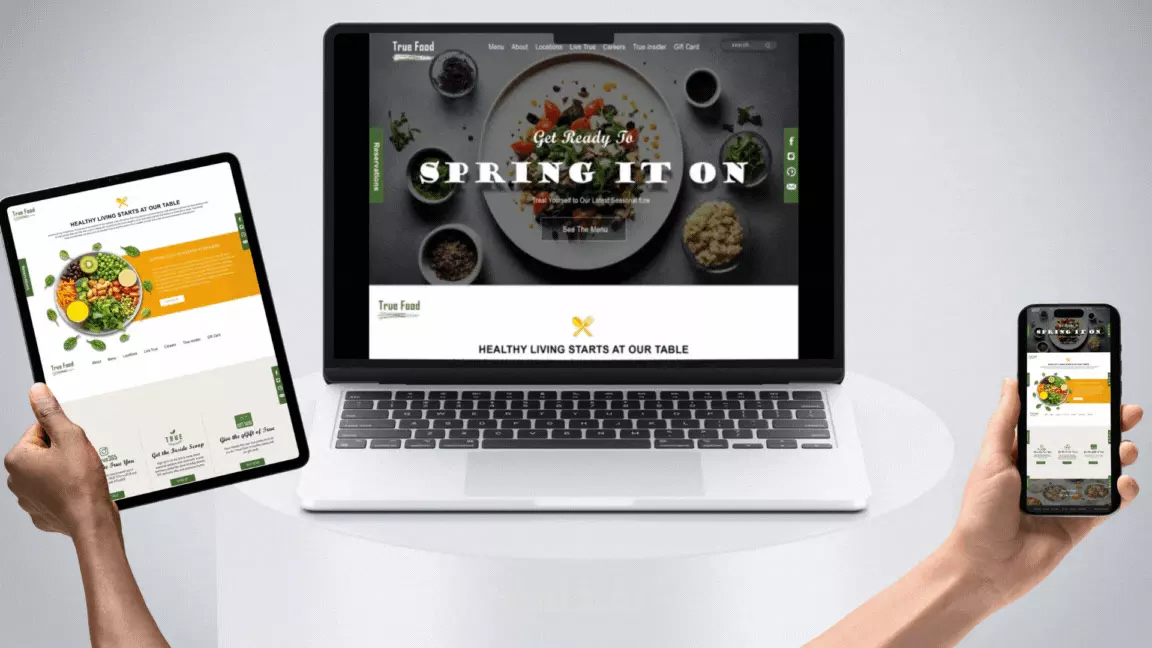 True food kitchen website