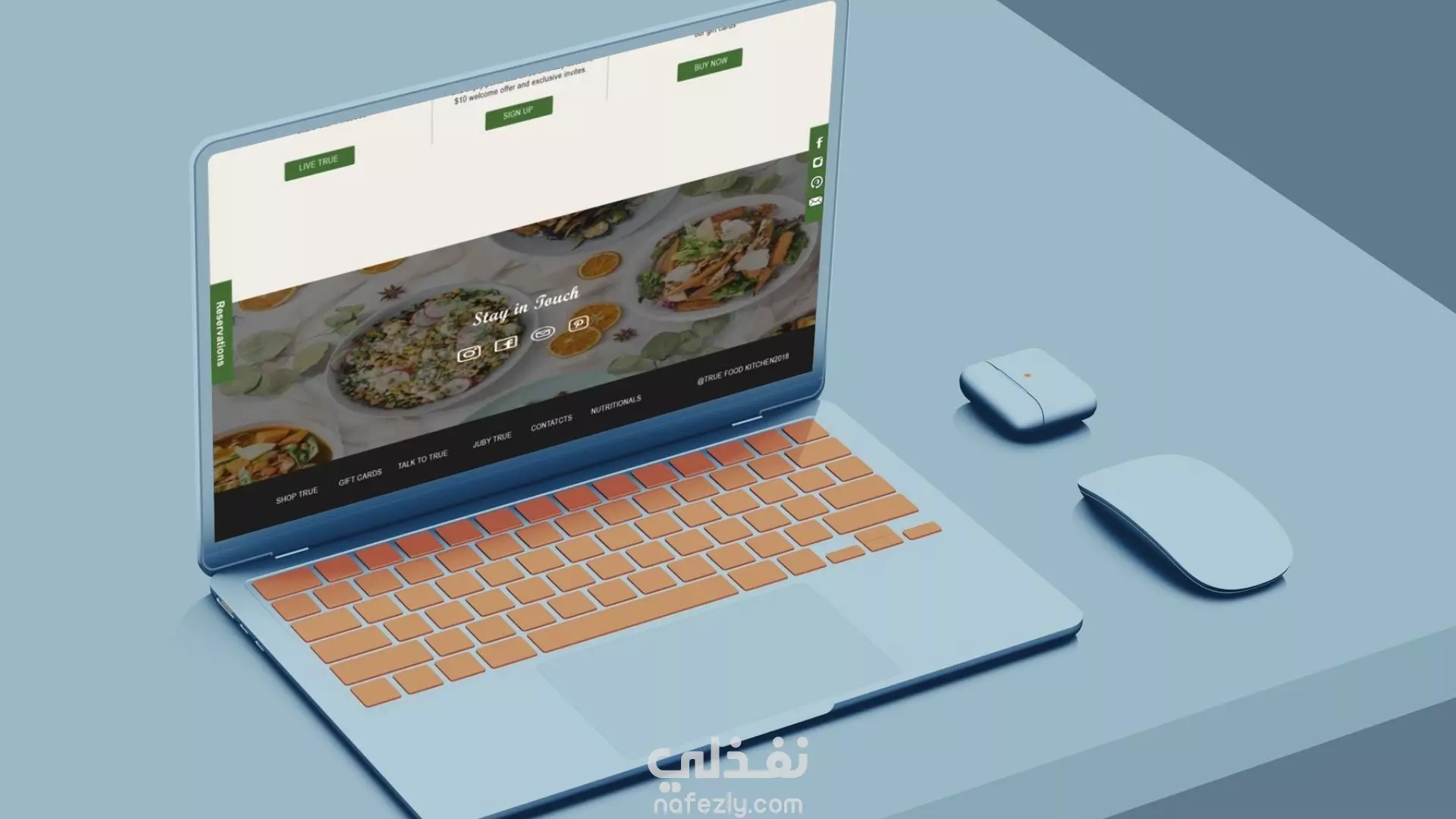 True food kitchen website