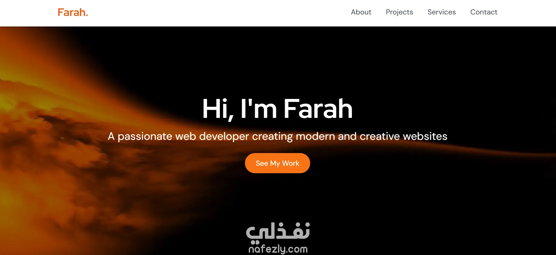 تصميم موقع بورتفوليو احترافي يعكس هويتك ويُبرز أعمالك