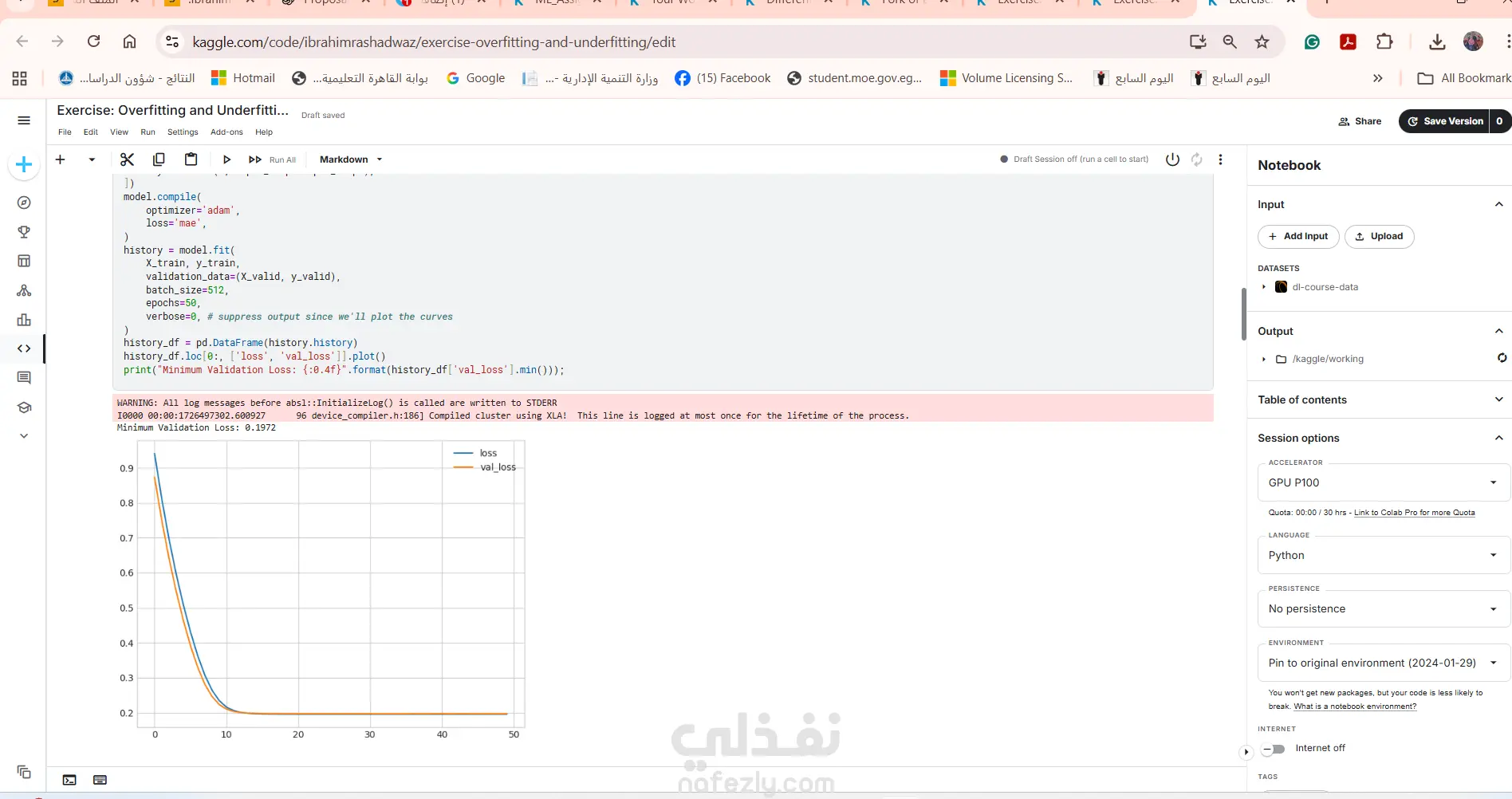 تحليل أمراض العيون باستخدام الذكاء الاصطناعي