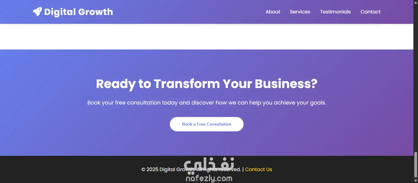 موقع شركة Digital Growth