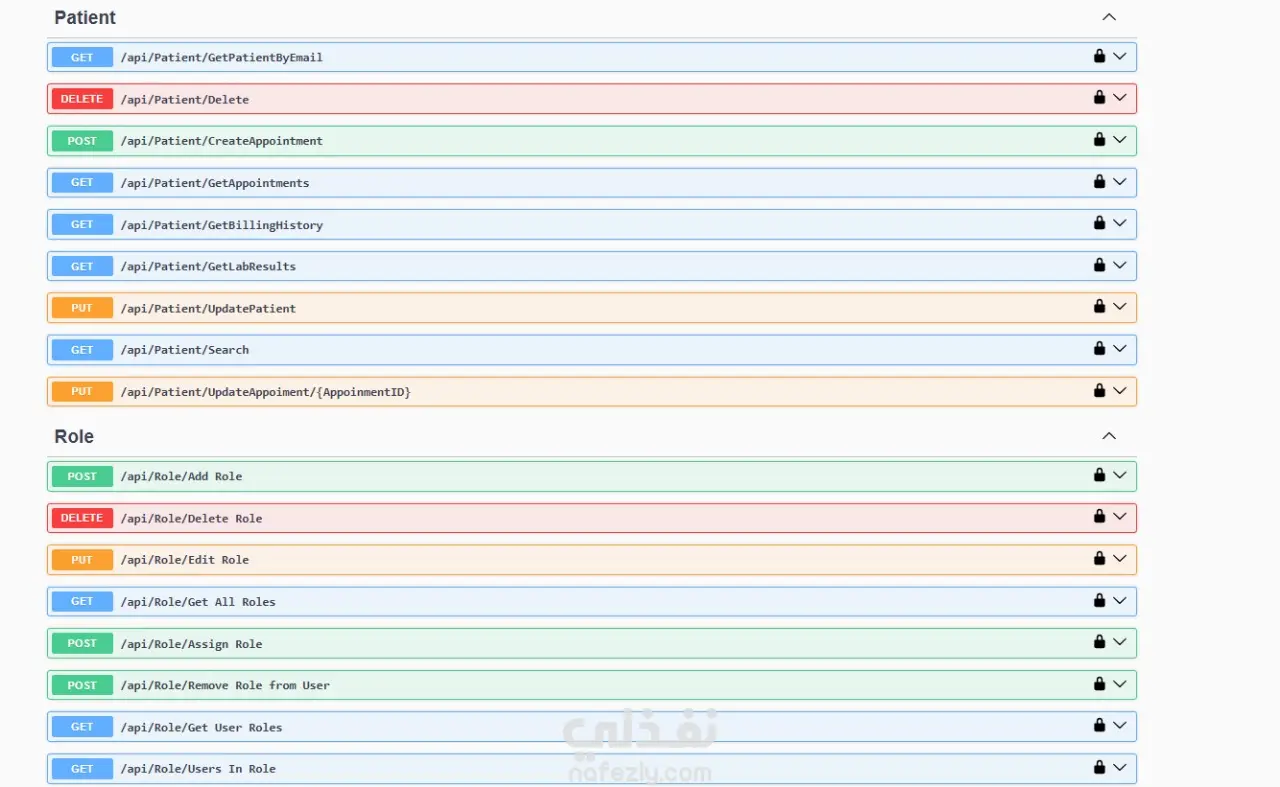 Hospital System Web API