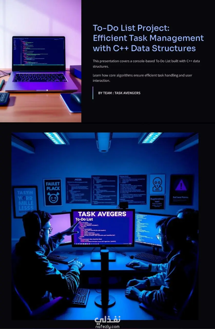 مصمم عروض PowerPoint احترافية (مؤسسية – تعليمية – أكاديمية – مسابقات) بإخراج متميز وأسلوب احترافي