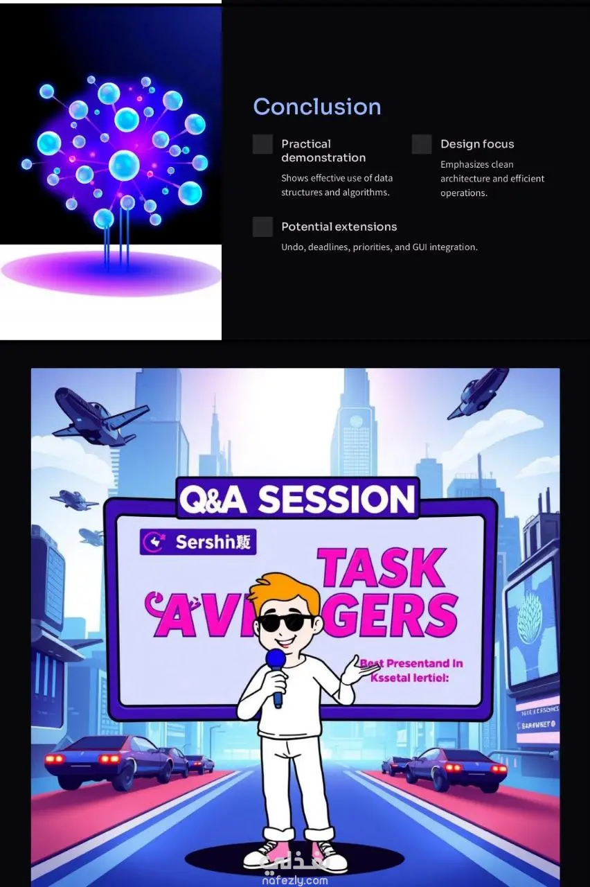 مصمم عروض PowerPoint احترافية (مؤسسية – تعليمية – أكاديمية – مسابقات) بإخراج متميز وأسلوب احترافي