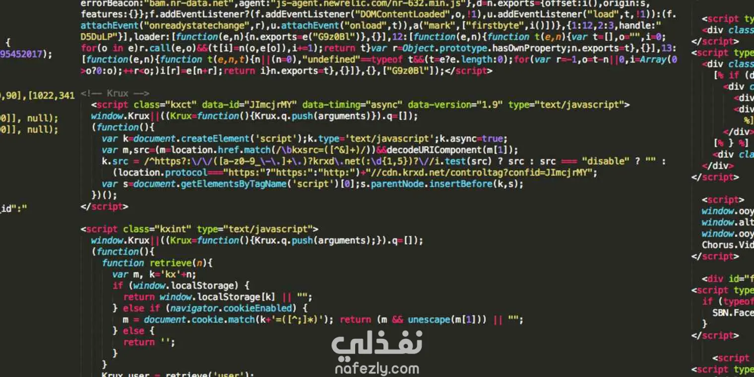 تصميم وتطوير موقع شركة احترافي باستخدام HTML + CSS + JavaScript