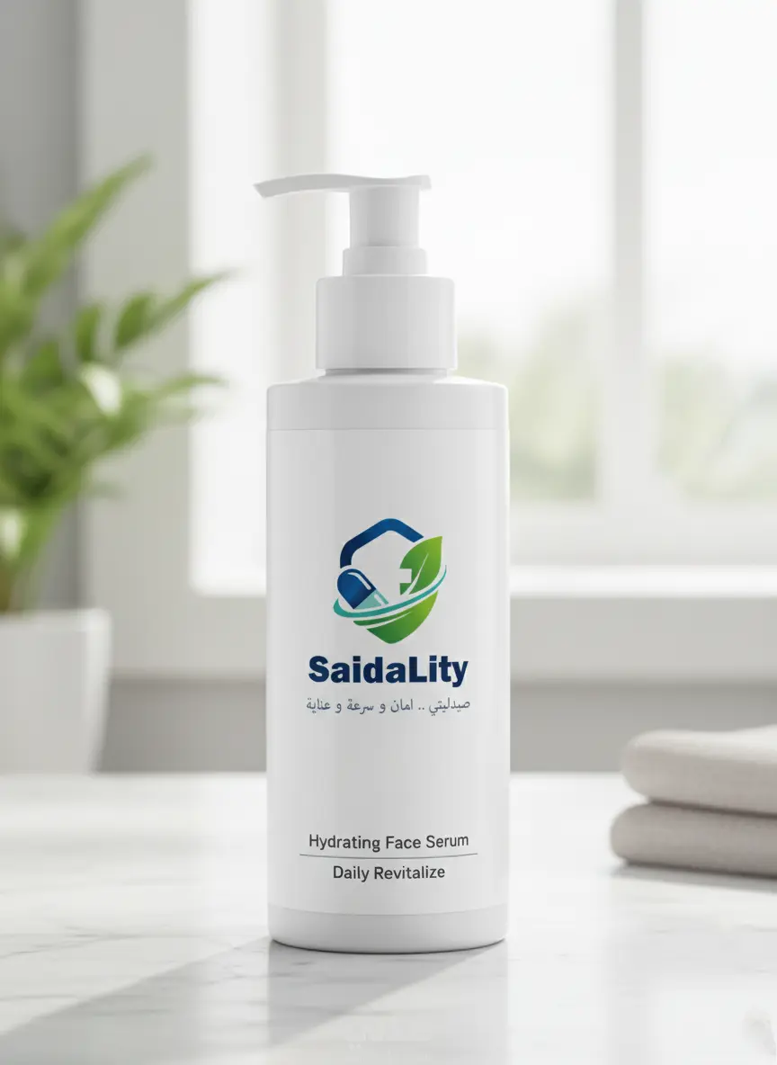تصميم هوية بصرية (Logo Design) لتطبيق صيدلية وتوصيل رعاية صحية: SaidaLity (صيدليتي)