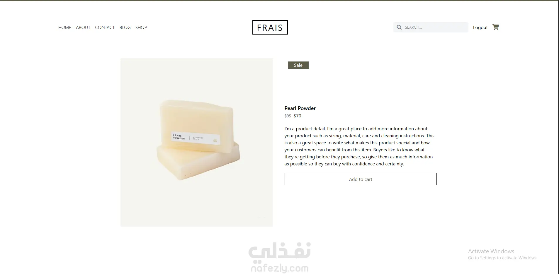 متجر إلكتروني للشموع