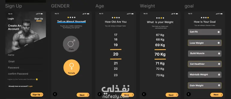 UI/UX login