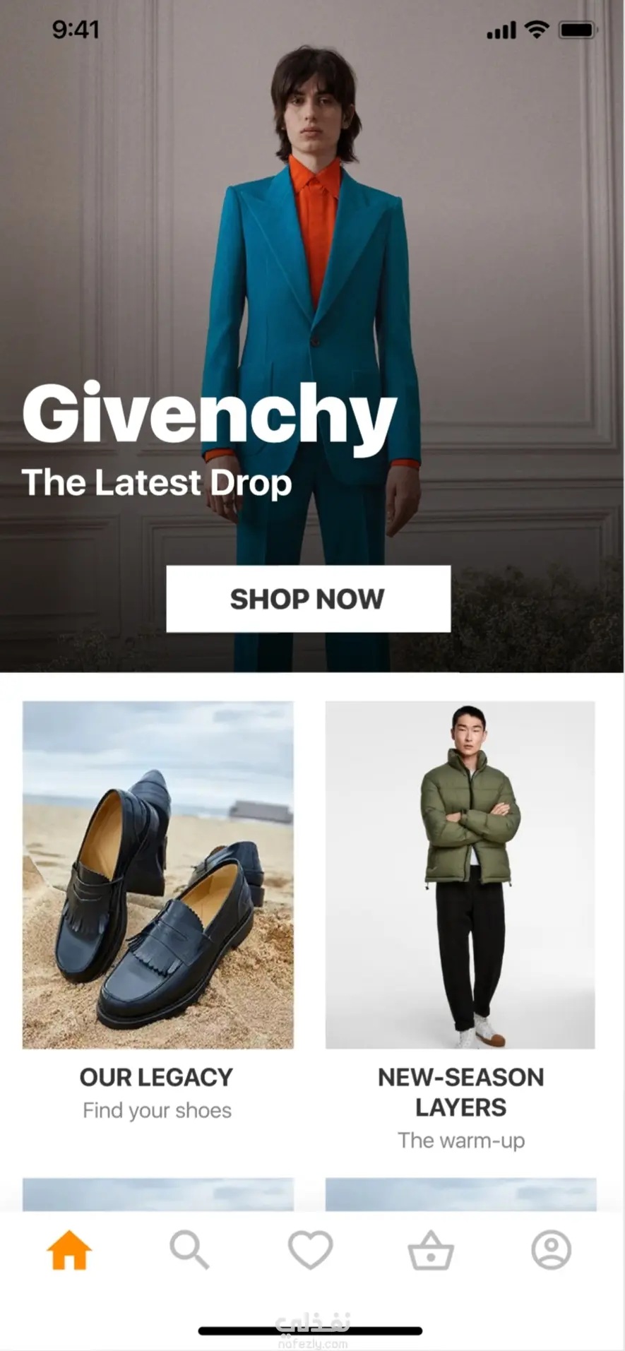 e commerce app