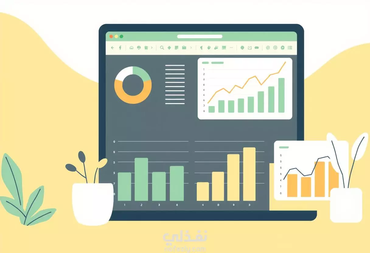 داشبورد تفاعلي باستخدام power bi