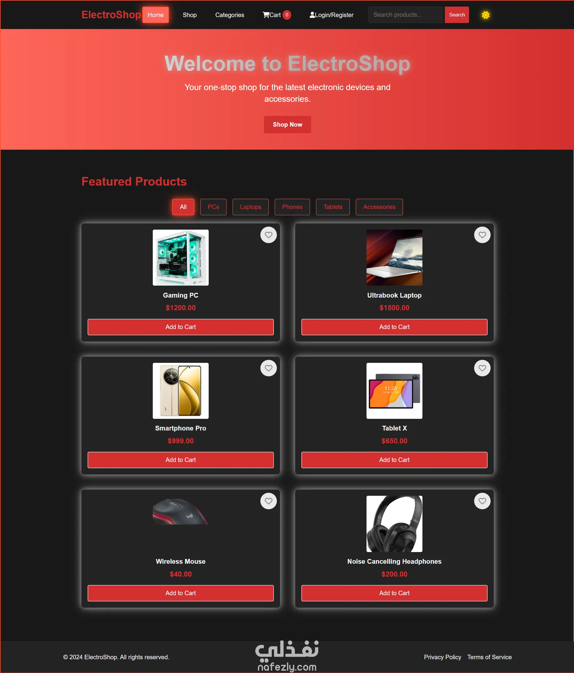 (E-Commerce) ElectroShop