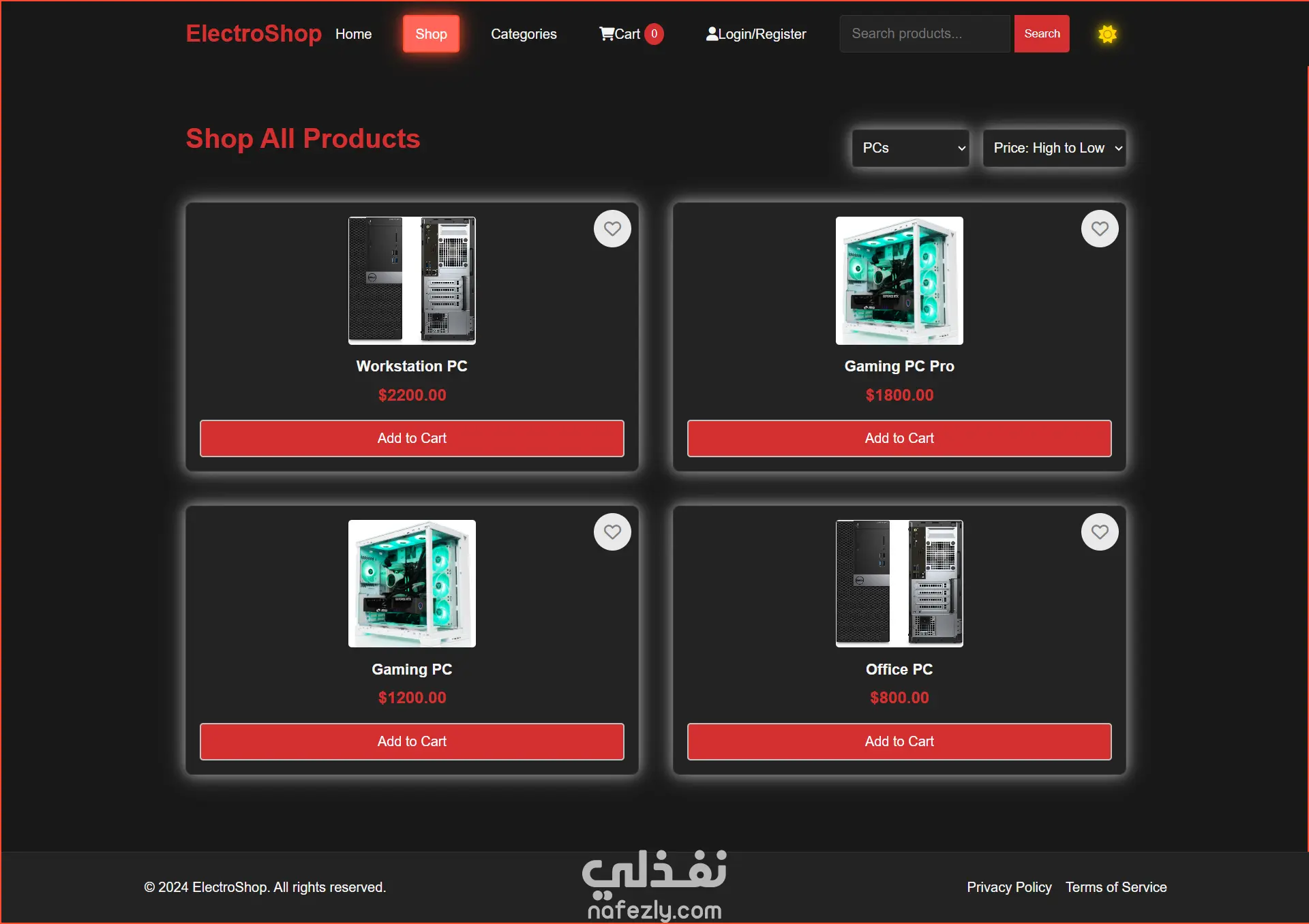 (E-Commerce) ElectroShop