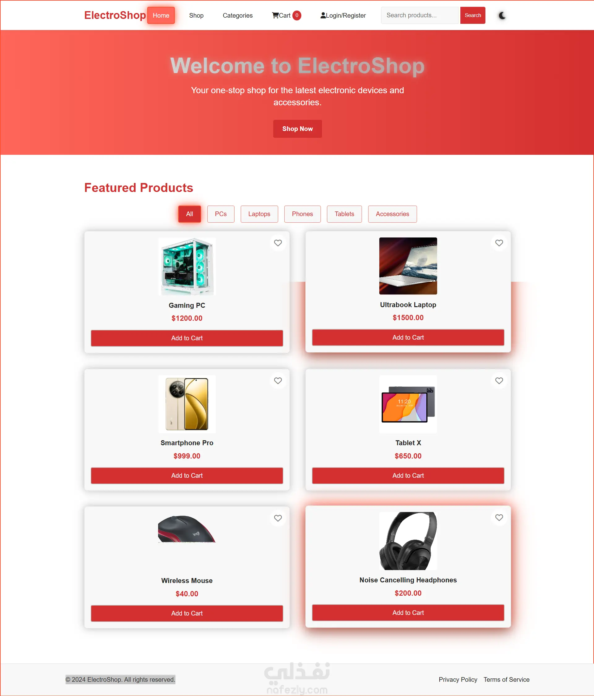 (E-Commerce) ElectroShop