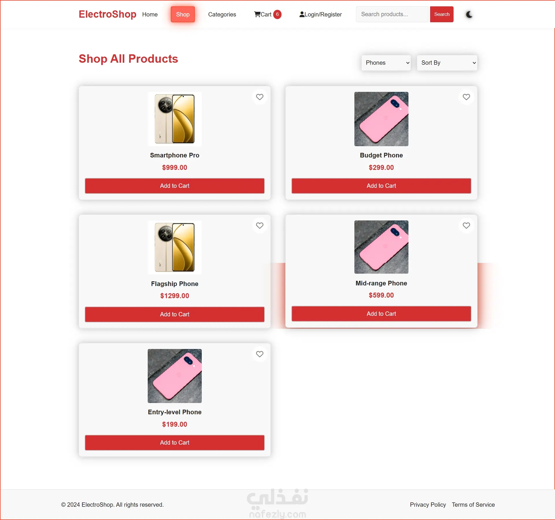 (E-Commerce) ElectroShop
