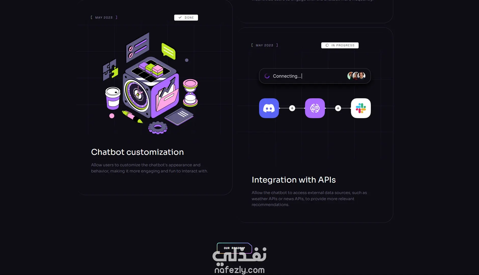 واجهة مستخدم عصرية ومبتكرة (UI/UX) لموقع تقني - Brainwave