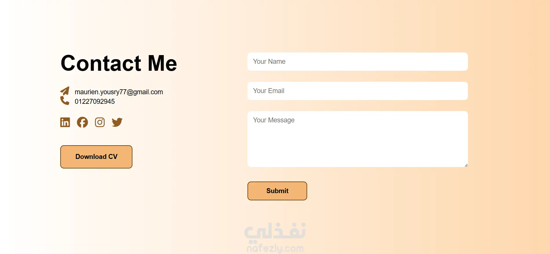 إنشاء موقع شخصي متجاوب يعرض مهاراتك وأعمالك باحتراف