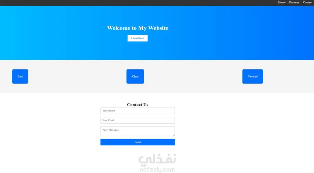 معرض أعمال لمشاريع قمت بتنفيذها