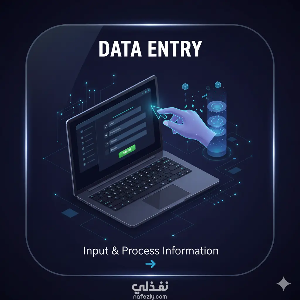 إدخال البيانات