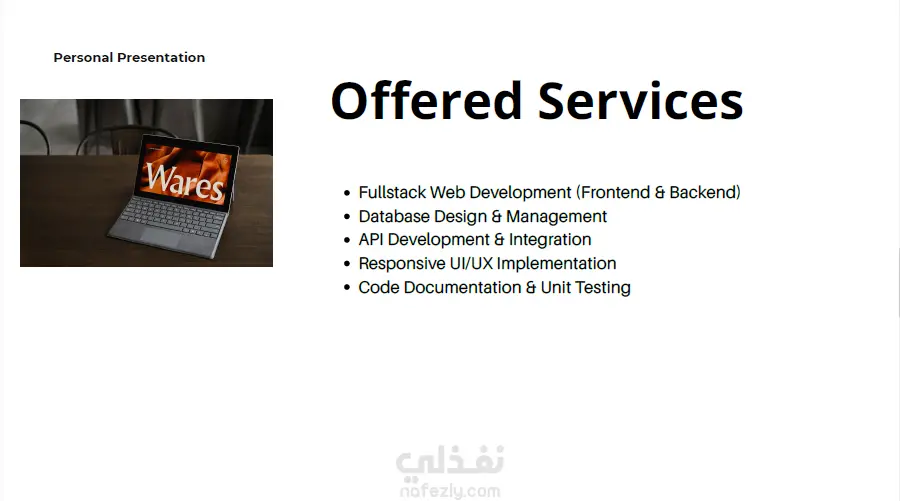 Personal Portfolio Website