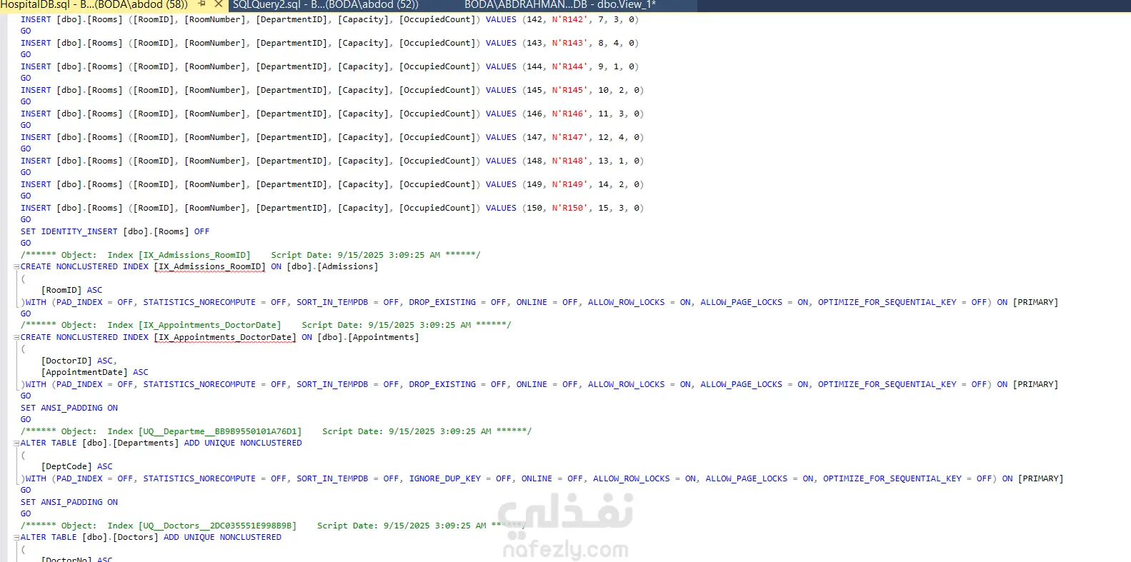 تصميم وتحليل قواعد البيانات SQL مع رسم ERD و System Analysis , Scheme