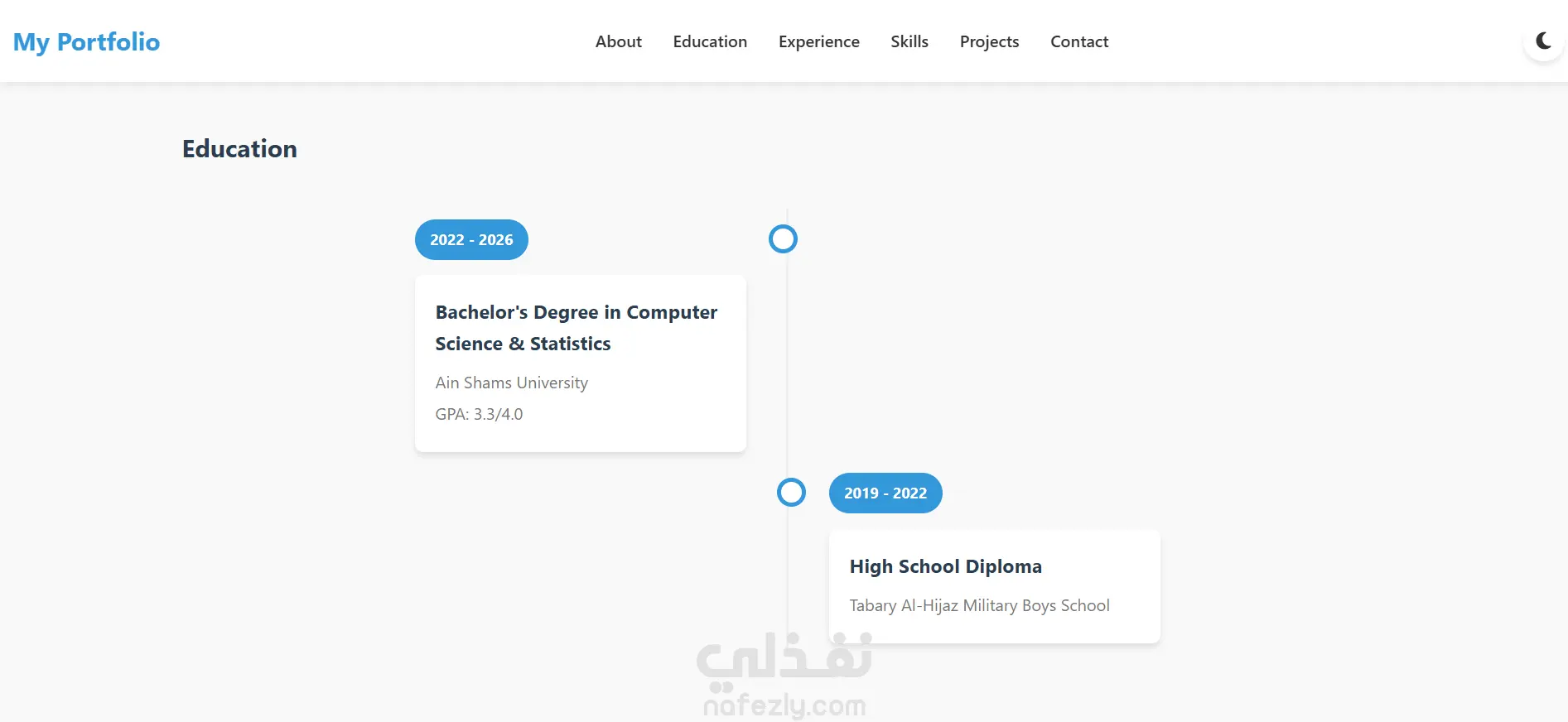 My Portfolio website