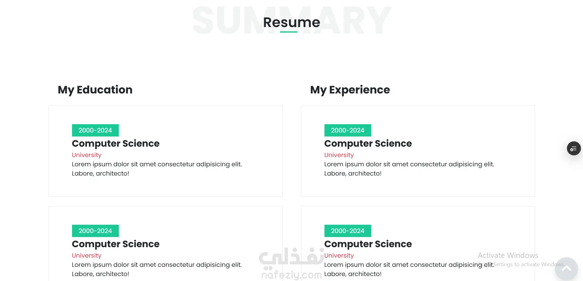 Portfolio Template