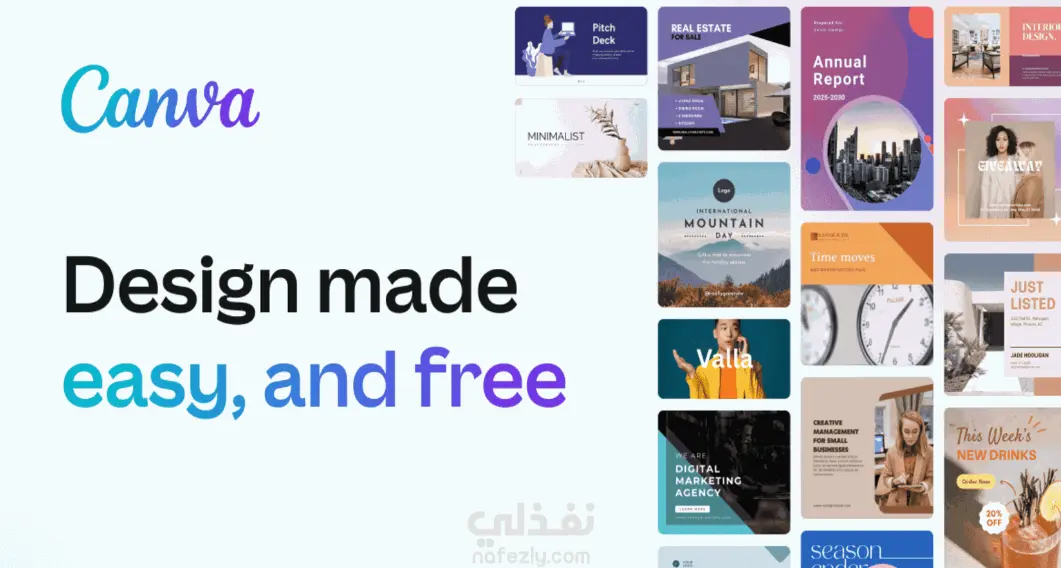 عمل عرض تقديمي احترافي و مميز باستخدام كانفا
