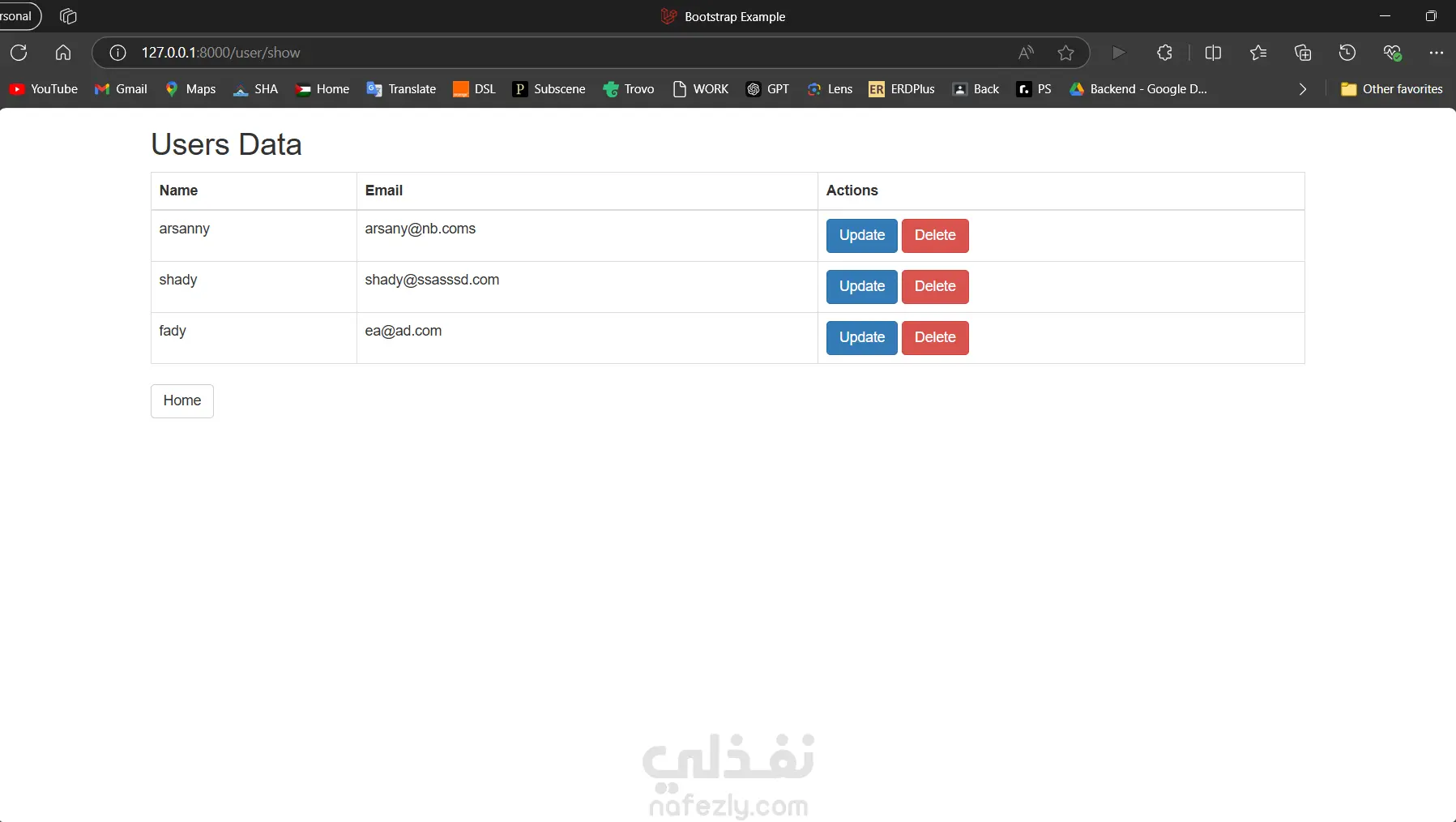 تطبيق ويب متكامل لإدارة المحتوى والمستخدمين (Full-Stack CMS Application)