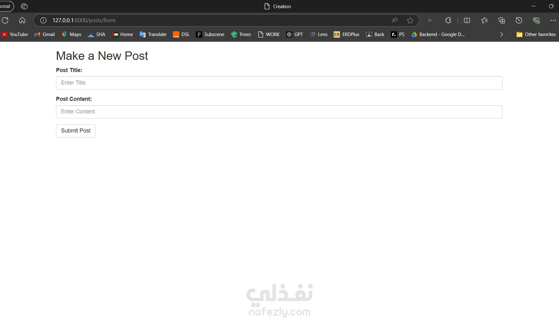 تطبيق ويب متكامل لإدارة المحتوى والمستخدمين (Full-Stack CMS Application)