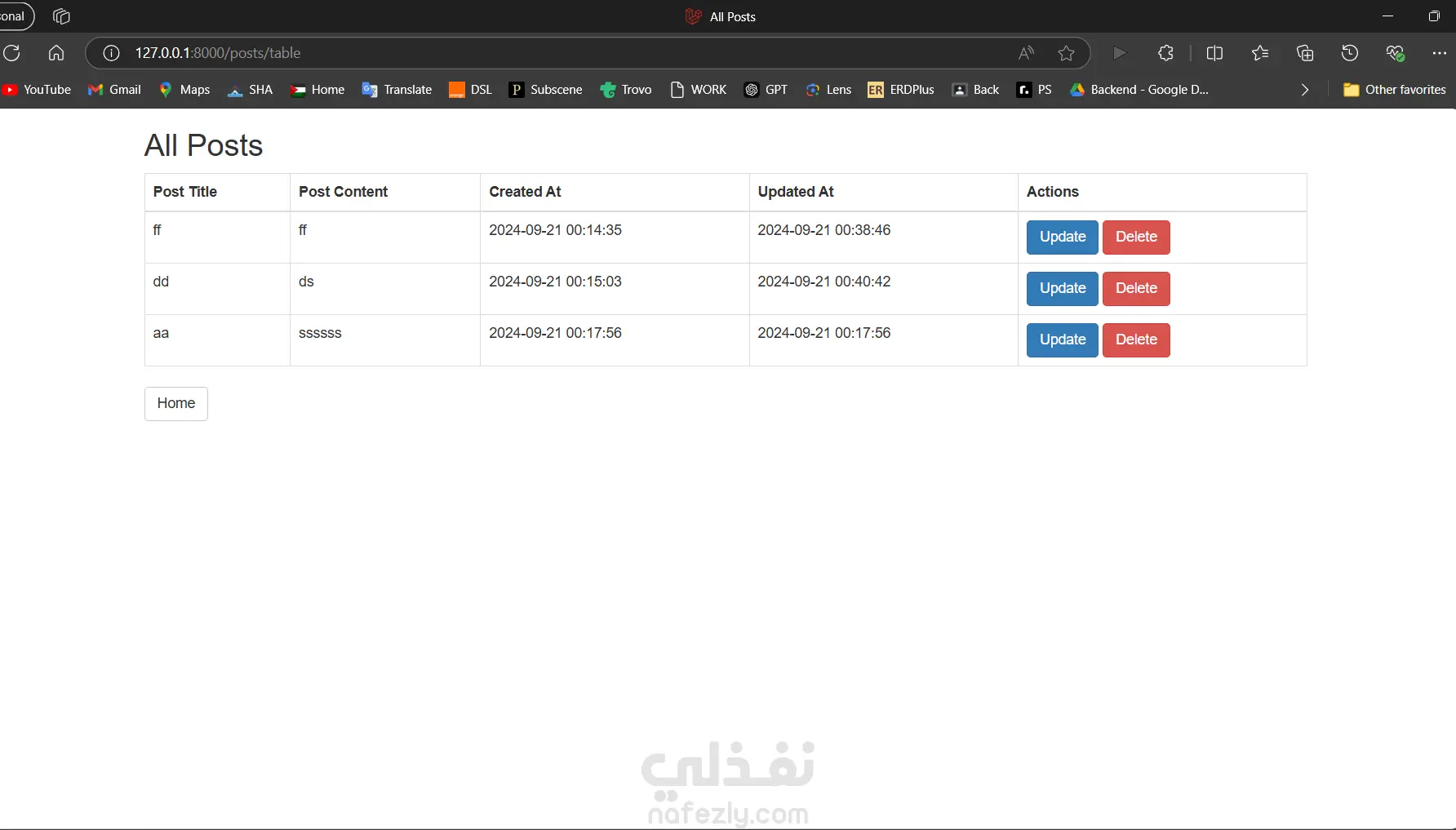 تطبيق ويب متكامل لإدارة المحتوى والمستخدمين (Full-Stack CMS Application)