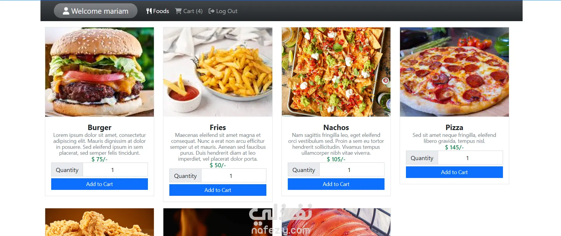 food ordering system