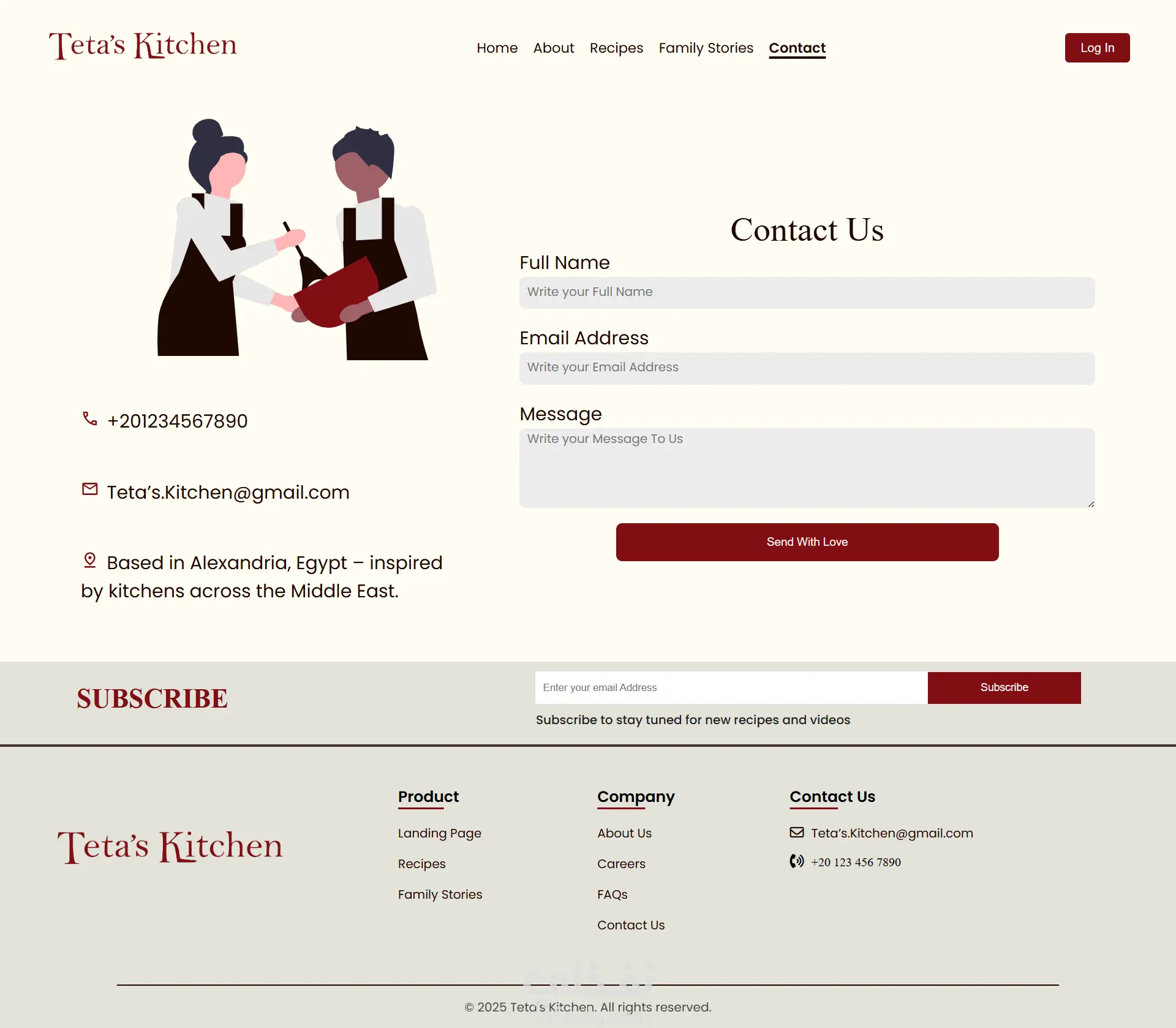 Teta’s Kitchen – منصة رقمية لحفظ وصفات العائلة