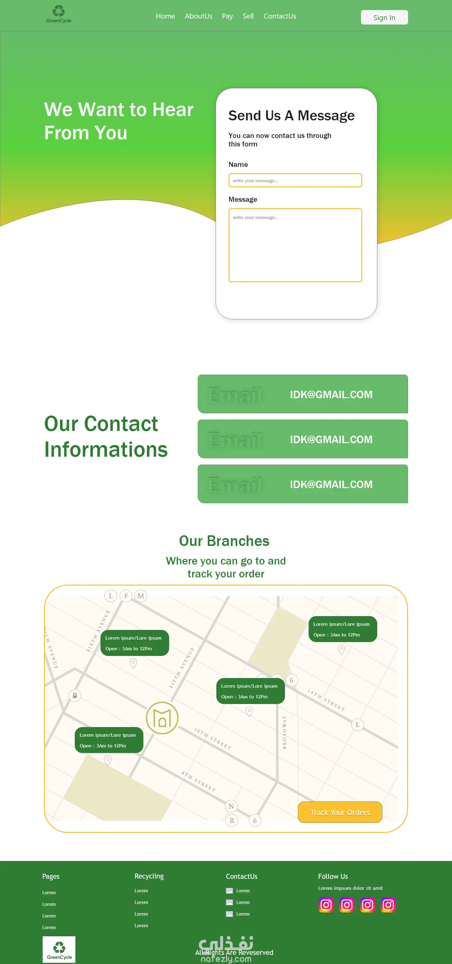 مصمم واجهات مستخدم  اصمم صفحات احترافية وجذابة