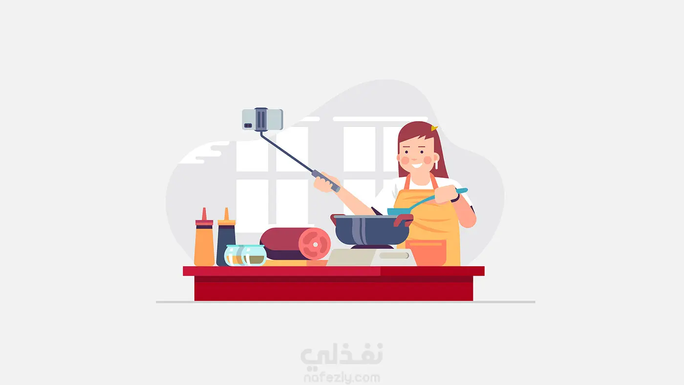اعلان مطعم كشري ابو طارق