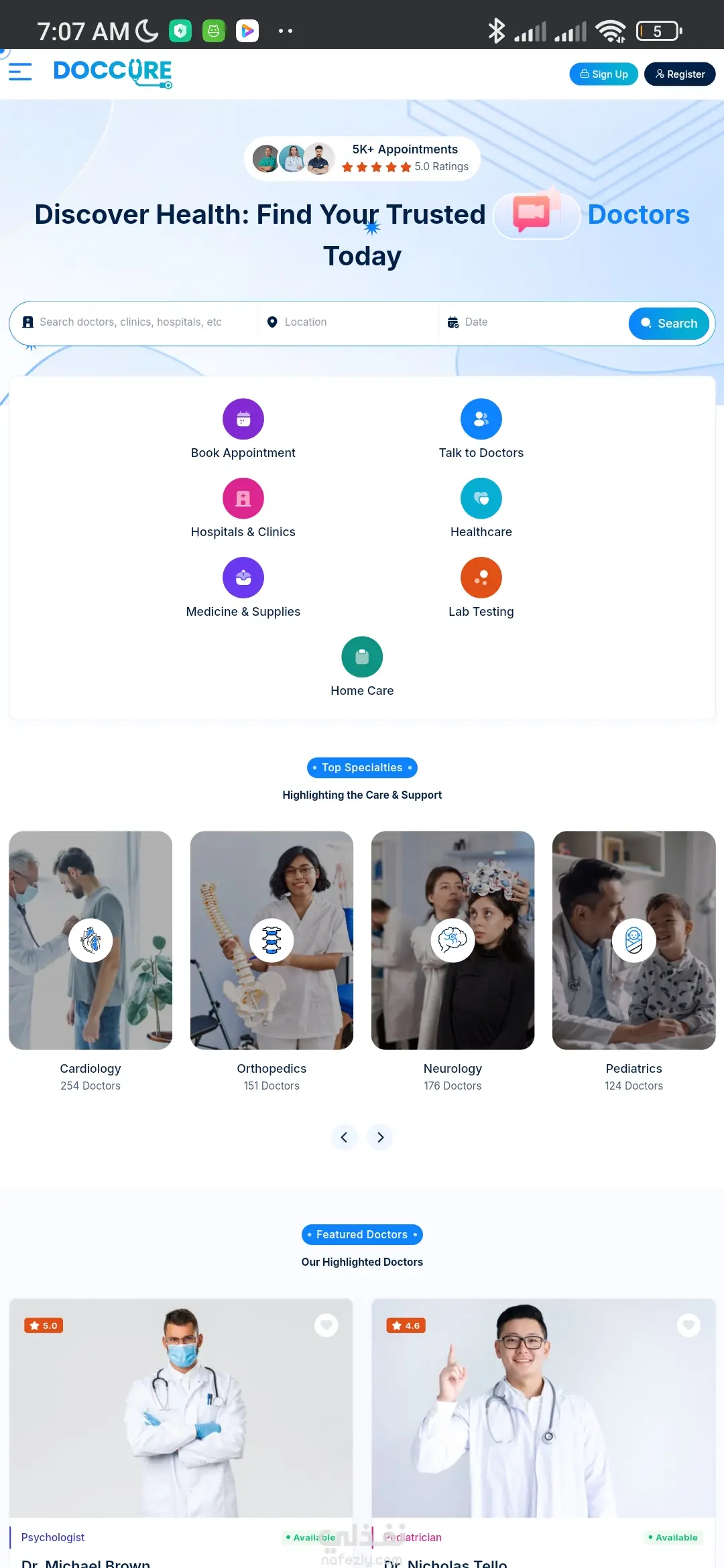 Clinic appointment system